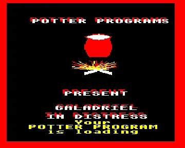 Galadriel In Distress (198x)(Potter Programs) screen shot title